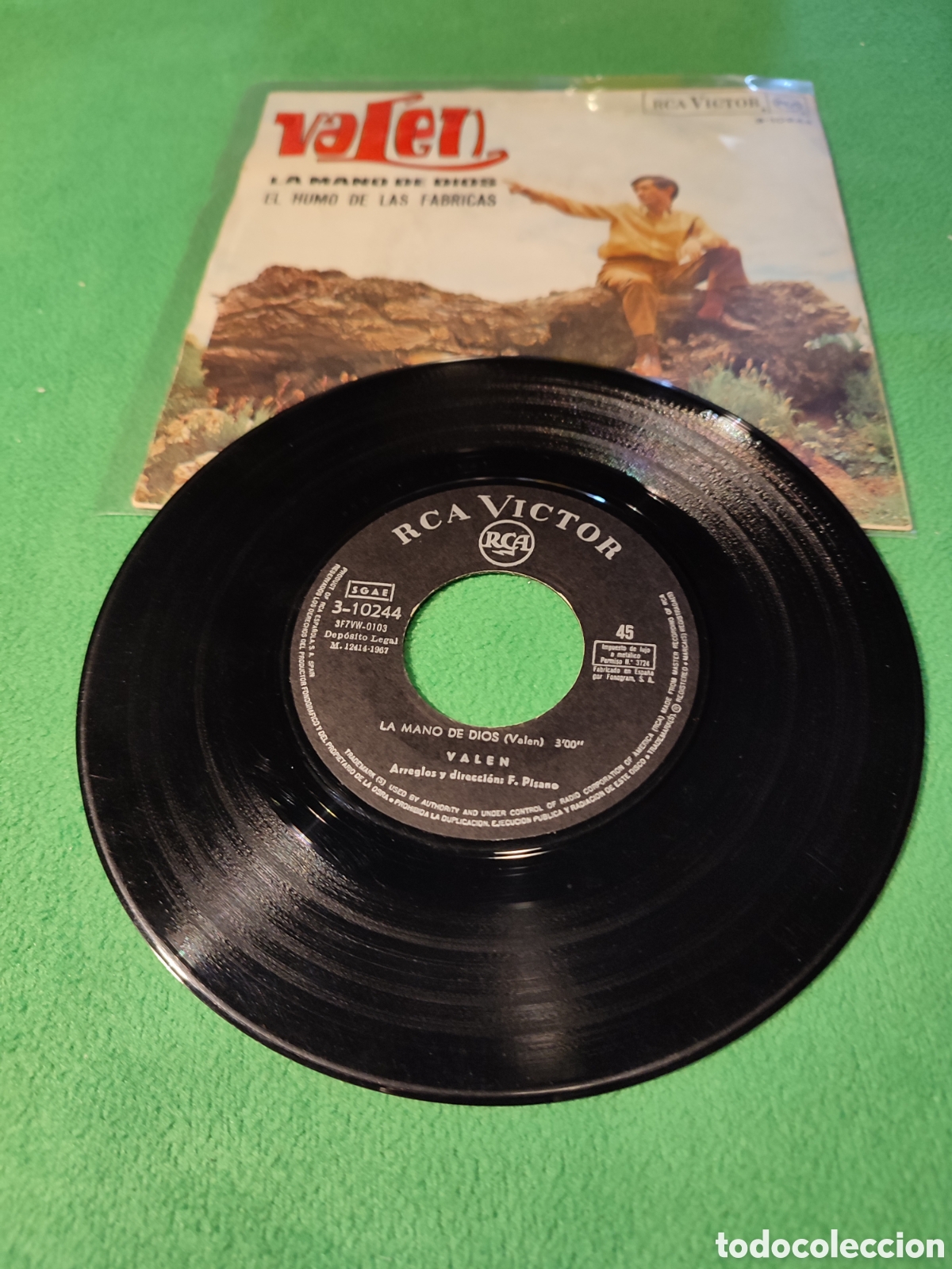 Discos de vinilo: Valen - La mano de Dios - Foto 2