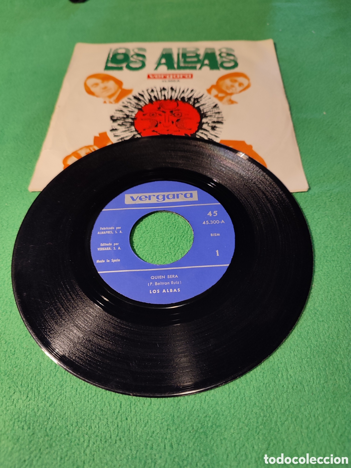 Discos de vinilo: Los Albas + Quien ser&aacute; - Foto 2