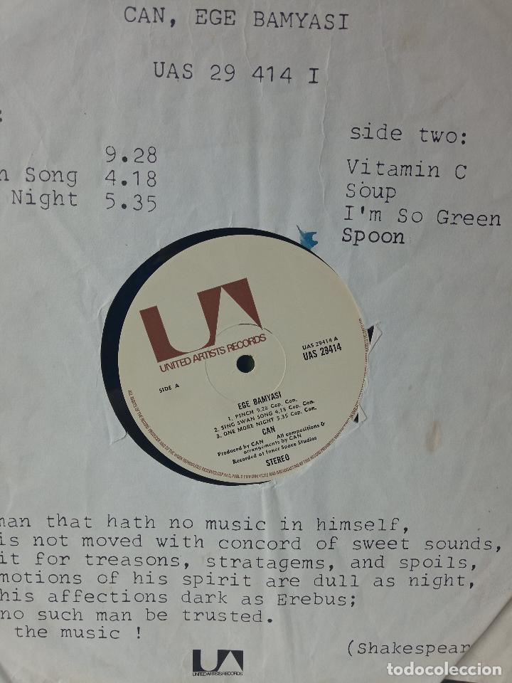 Discos de vinilo: Can &lrm;&ndash; Ege Bamyasi - Edici&oacute;n rara LEER - Foto 3