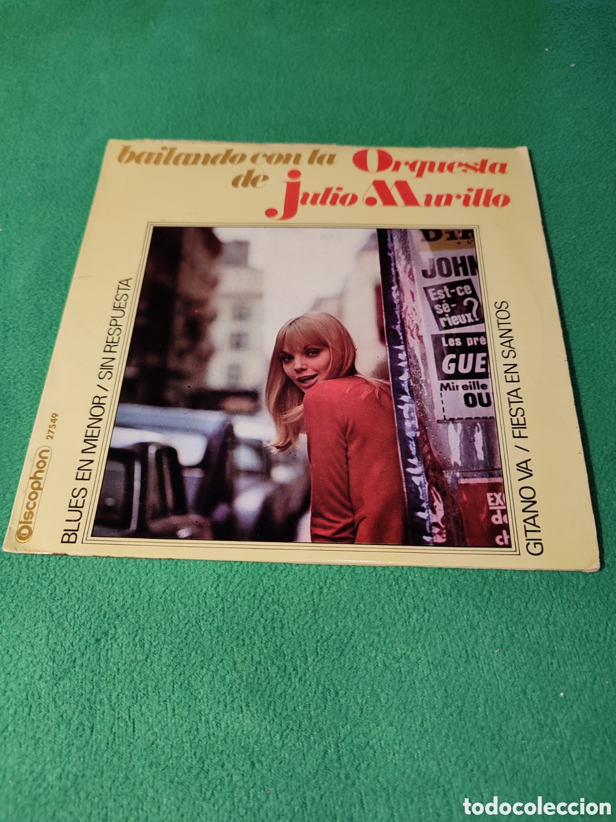 Discos de vinilo: Orquesta de Julio Murillo - Blues en mejor + 3 - Foto 1