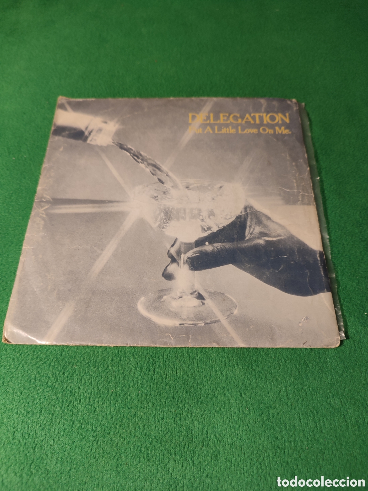 Discos de vinilo: Delegation - Put a little Love on me - Foto 1
