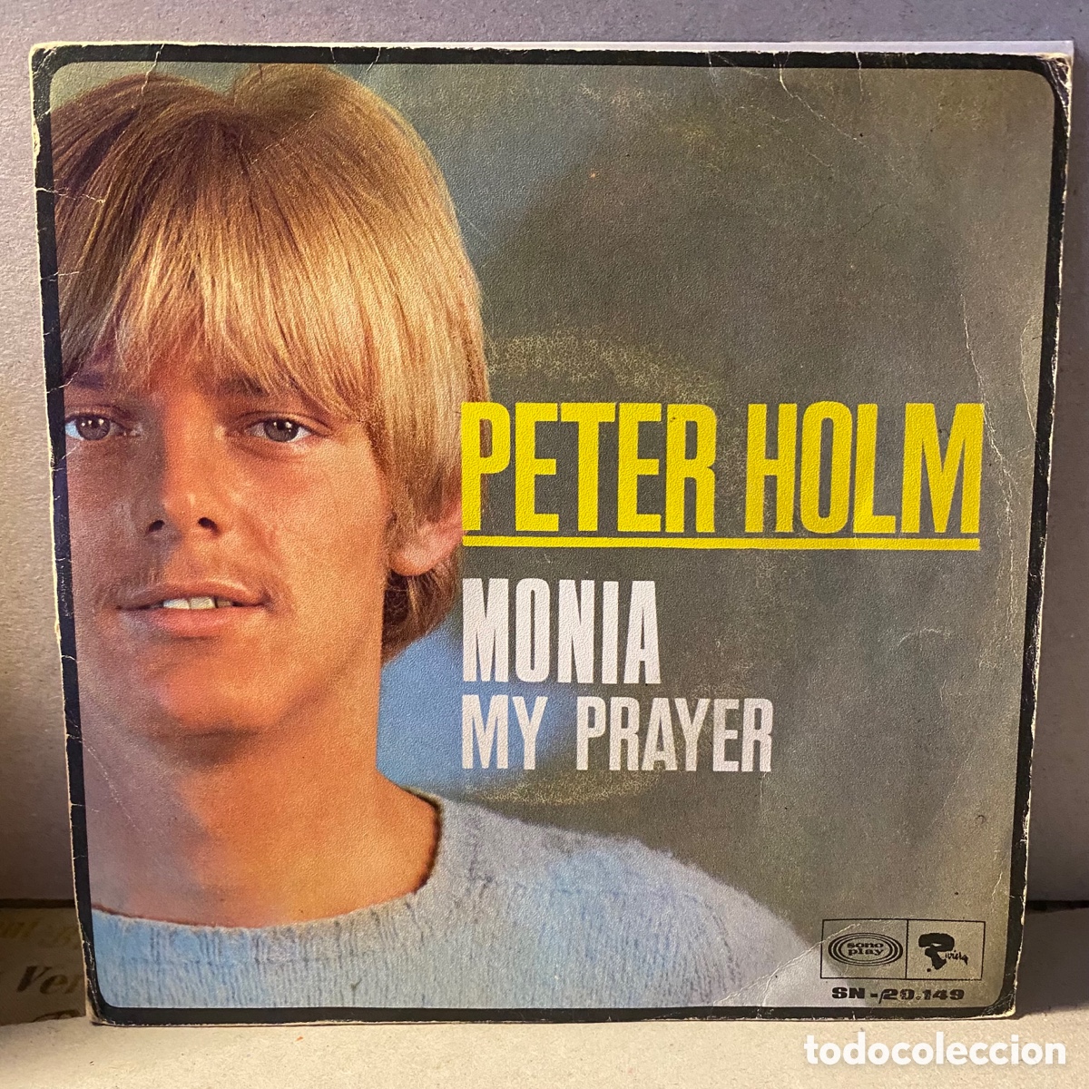 Discos de vinilo: Peter Holm - Monia (7&rdquo;, Single) - Foto 1