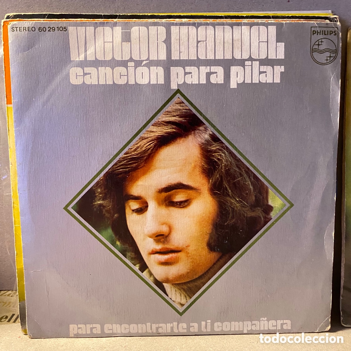 Discos de vinilo: V&iacute;ctor Manuel - Cancion Para Pilar (7&rdquo;, Single) - Foto 1