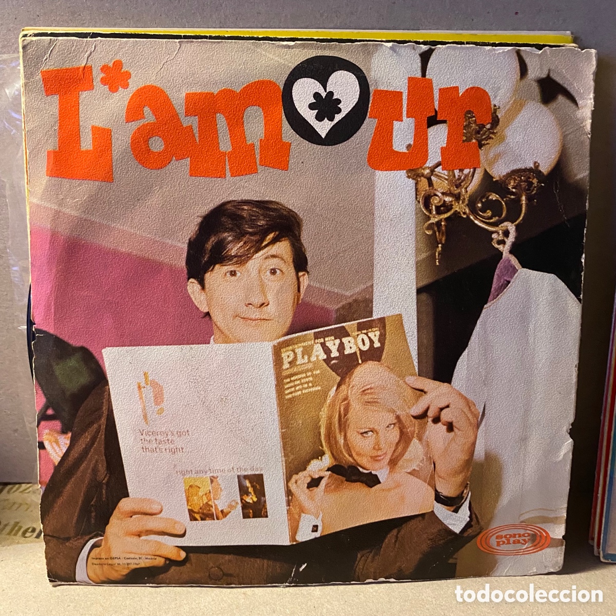 Discos de vinilo: Luis Aguile - El Serafino (7&rdquo;, Single) - Foto 2