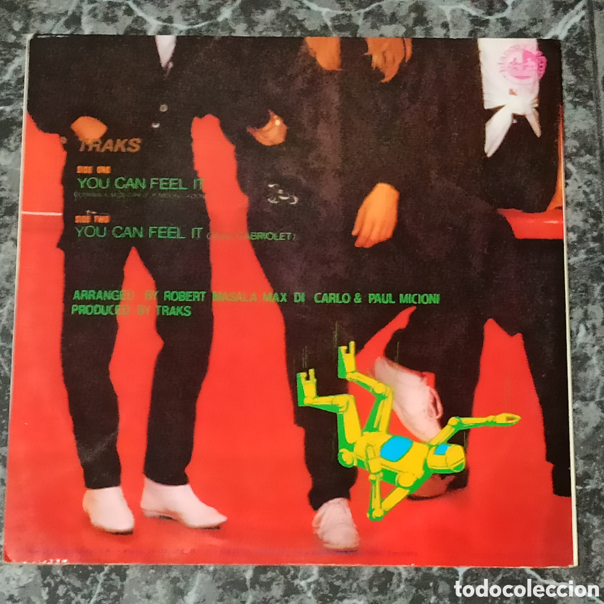 Discos de vinilo: Traks - You Can Feel It (12&rdquo;) - Foto 2