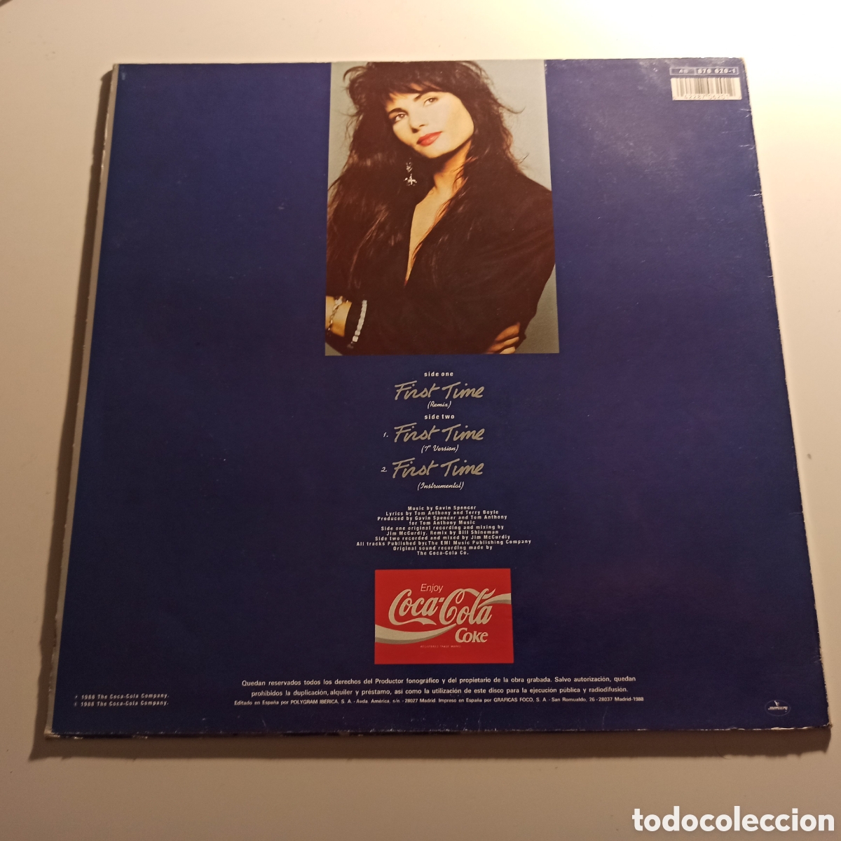 Discos de vinilo: Robin Beck - First Time (12&rdquo;, EP) - Foto 2