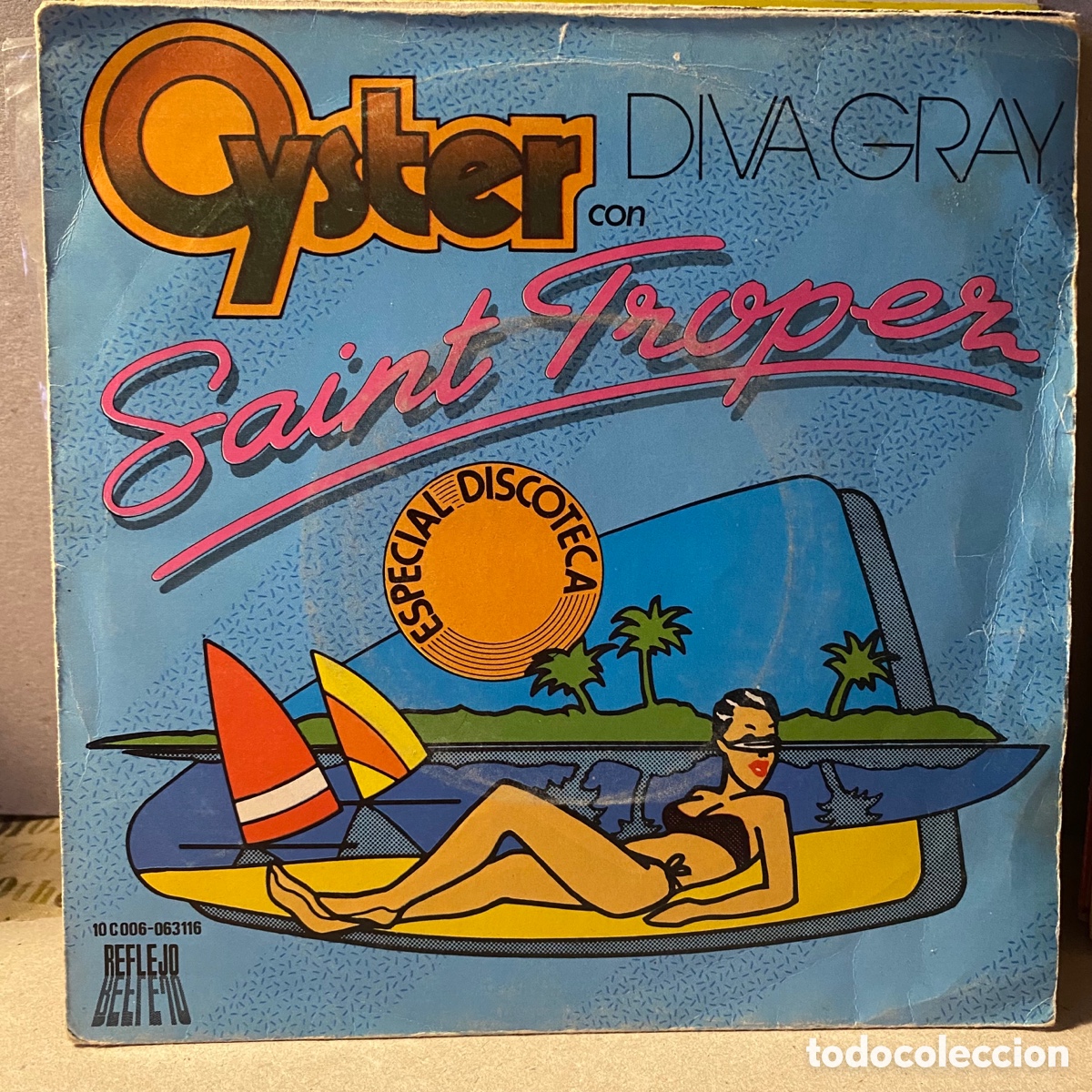 Discos de vinilo: Oyster con Diva Gray - Saint Tropez (7&rdquo;, Single) - Foto 1