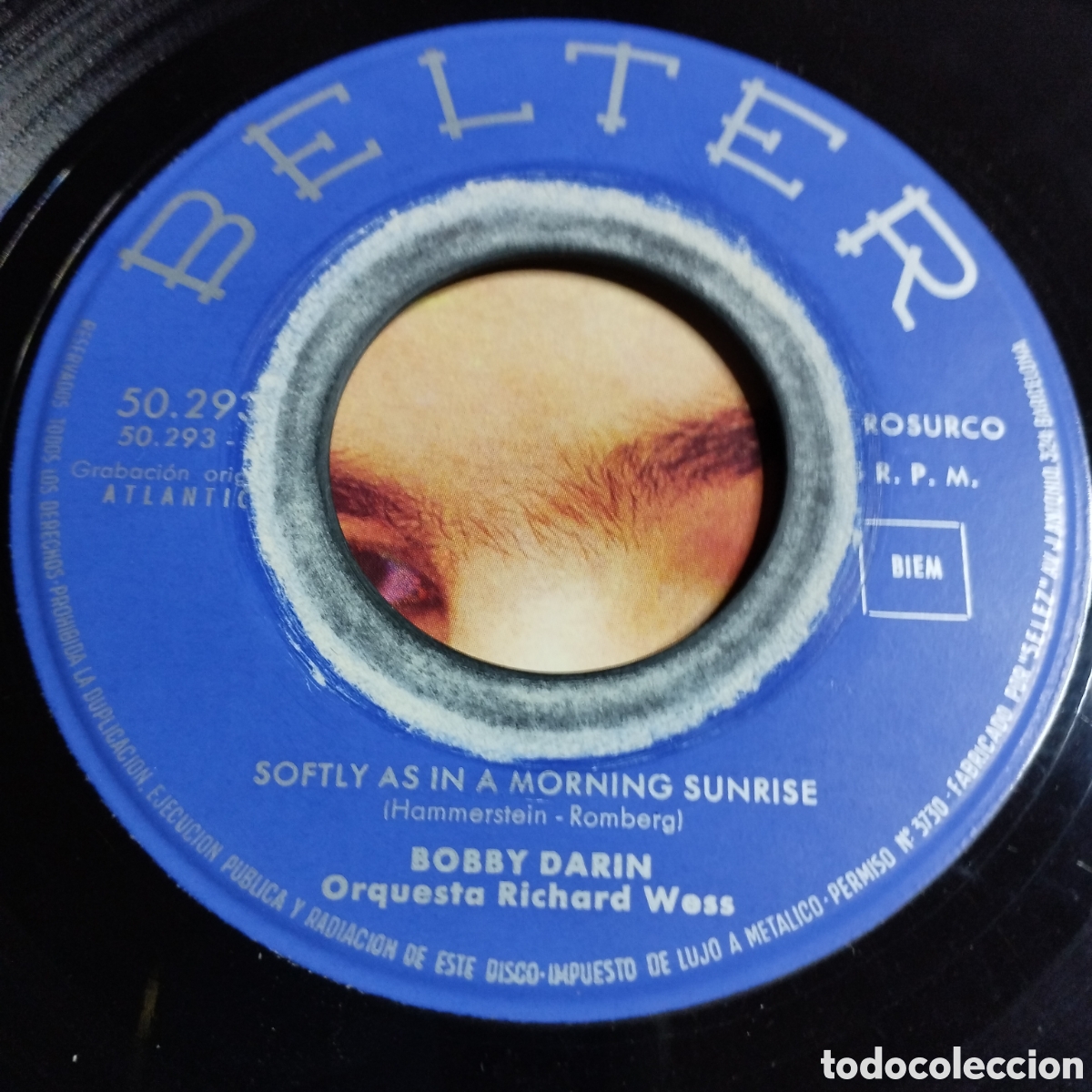 Discos de vinilo: EP 7&rdquo; Bobby Darin 1969 Moritat + 3. - Foto 3