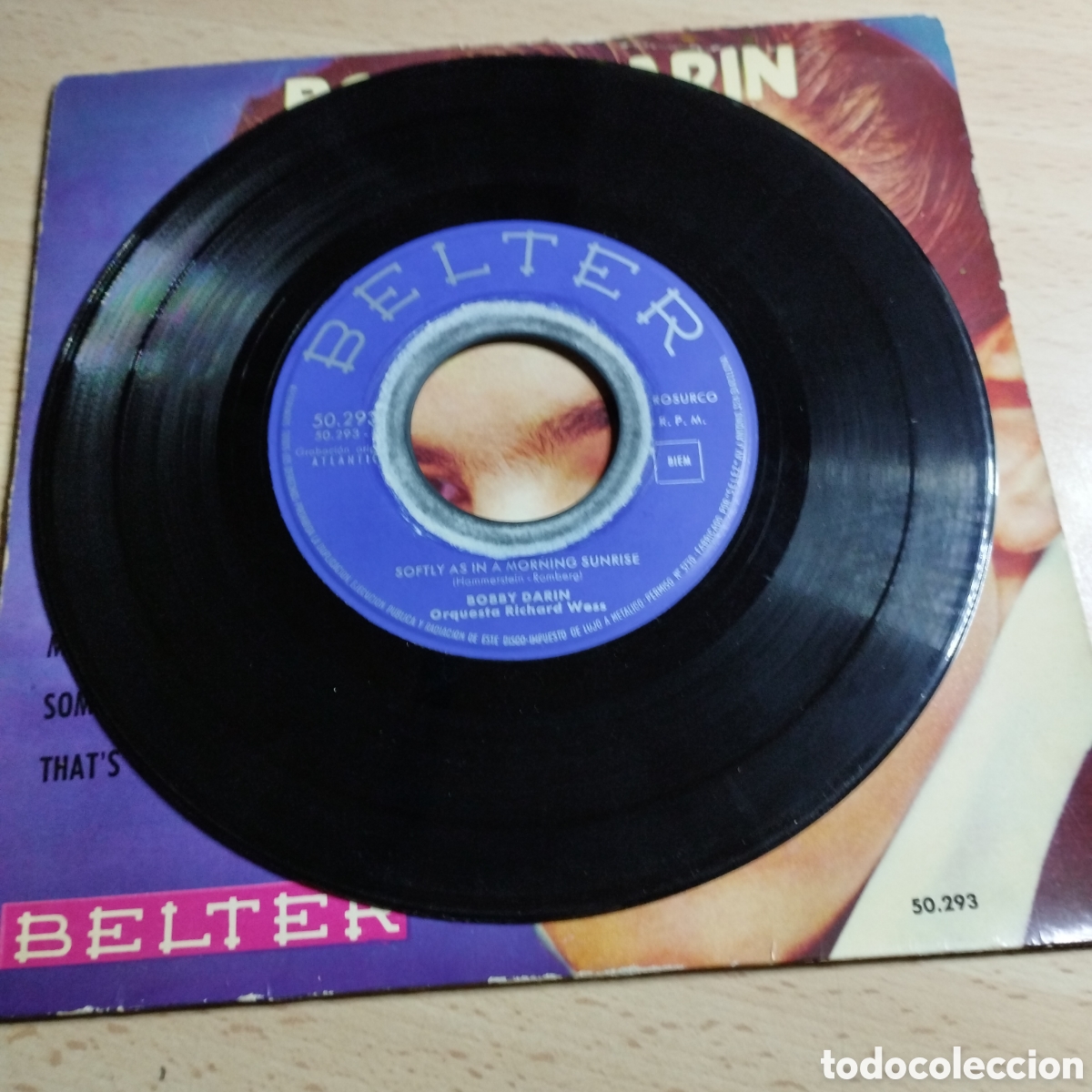 Discos de vinilo: EP 7&rdquo; Bobby Darin 1969 Moritat + 3. - Foto 4