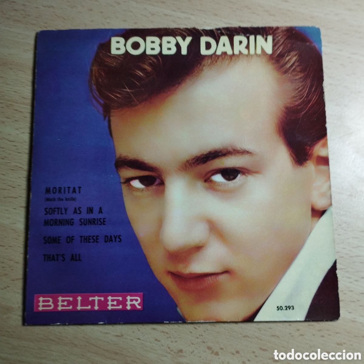Discos de vinilo: EP 7&rdquo; Bobby Darin 1969 Moritat + 3. - Foto 1