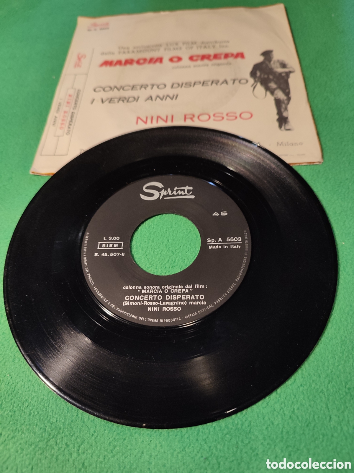 Discos de vinilo: Nini Rosso - Marcia o crepa - Foto 2