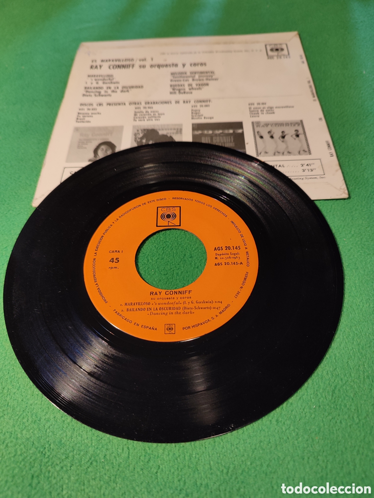 Discos de vinilo: Ray Conniff - Es maravilloso vol 1 - Foto 2