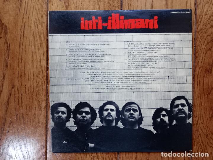 Discos de vinilo: Inti-illimani - la nueva canci&oacute;n chilena - Foto 4