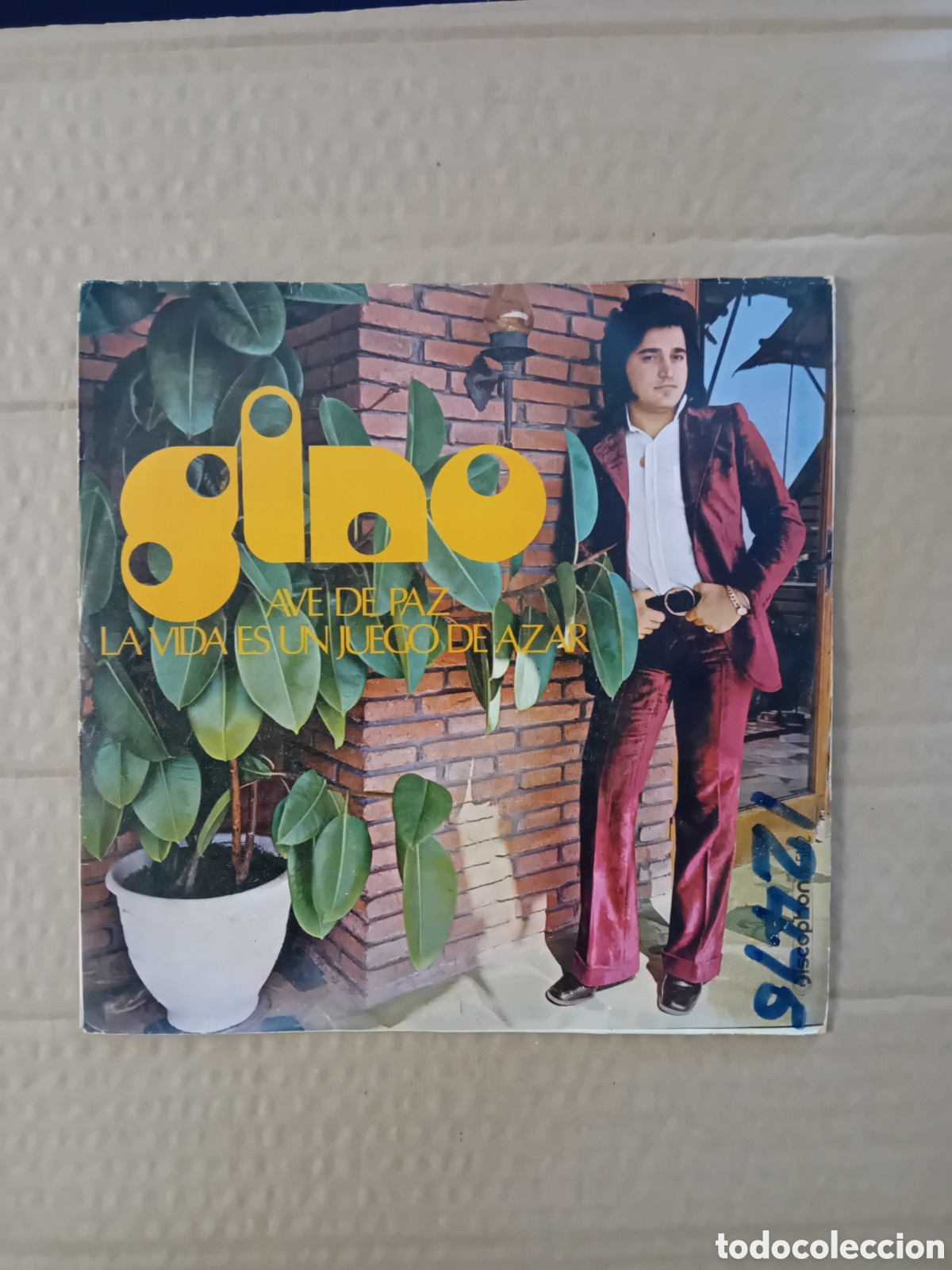 Discos de vinilo: GINO. AVE DE PAZ - Foto 1