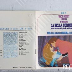 Discos de vinilo: LA BELLA DURMIENTE CANCIONES EN ESPAÑOL EP VINILO + CUENTO 1968 DISNEY ESPAÑA 4 TEMAS