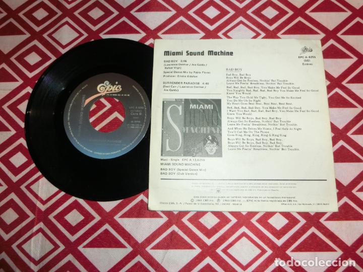 Discos de vinilo: Miami Sound Machine &ndash; Bad Boy - Foto 2