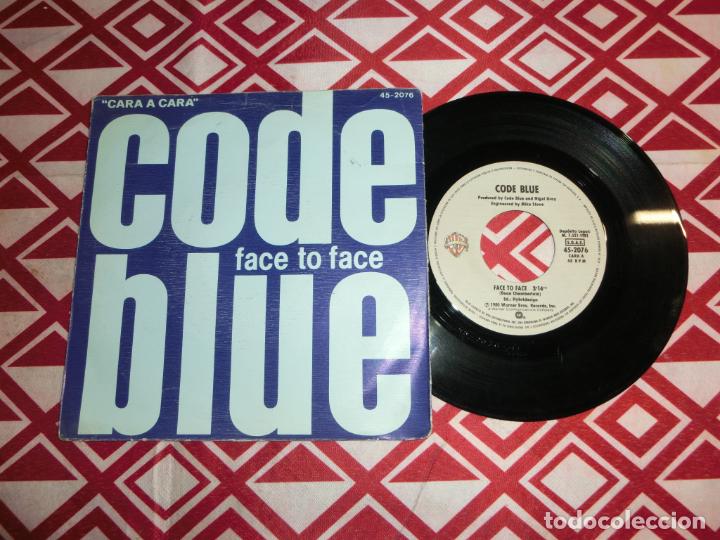 Discos de vinilo: CODE BLUE - FACE TO FACE - Foto 1