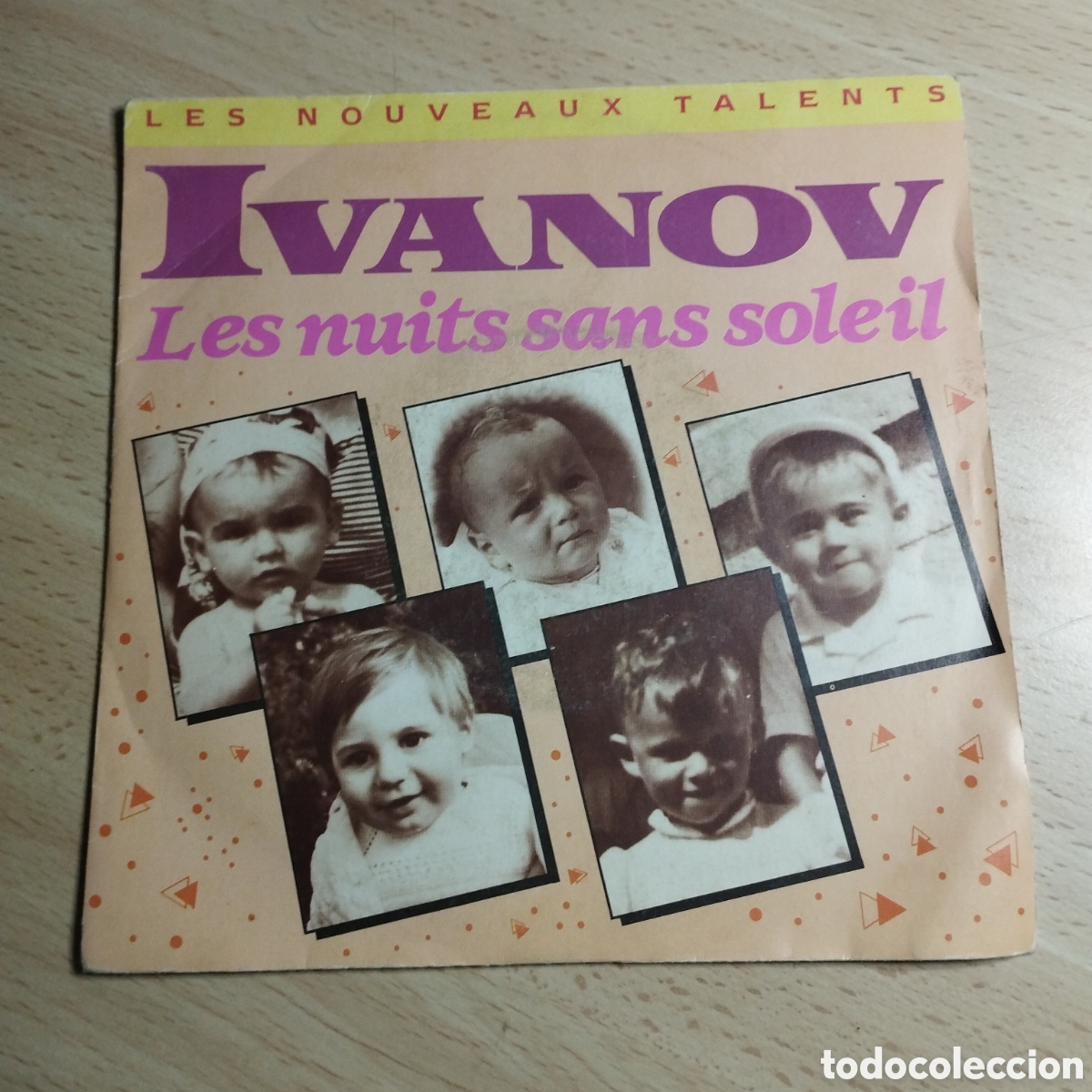Discos de vinilo: Single 7&rdquo; Ivanov 1989 Les nuits sans soleil + versi&oacute;n instrumental. - Foto 1