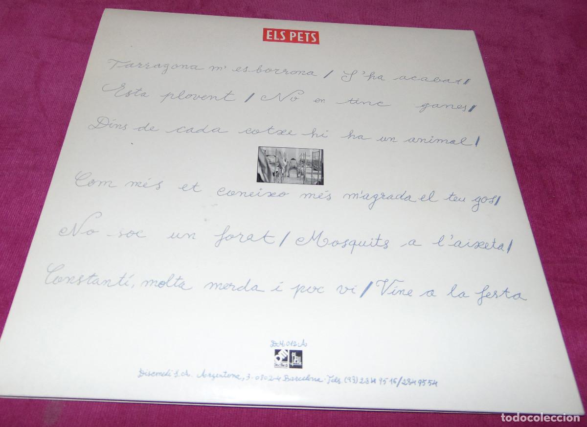 Discos de vinilo: Els Pets &ndash; Calla I Balla! - LP GATEFOLD 1991 - Foto 1