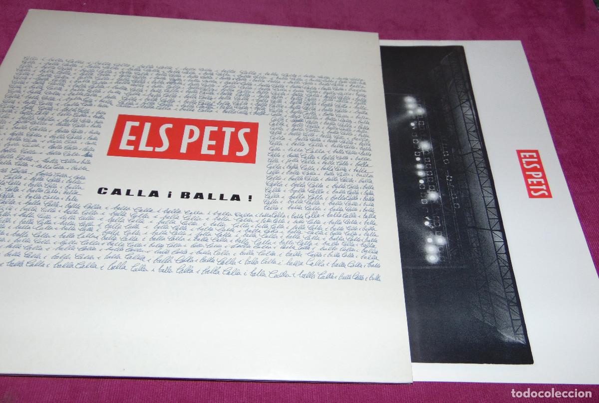 Discos de vinilo: Els Pets &ndash; Calla I Balla! - LP GATEFOLD 1991 - Foto 2