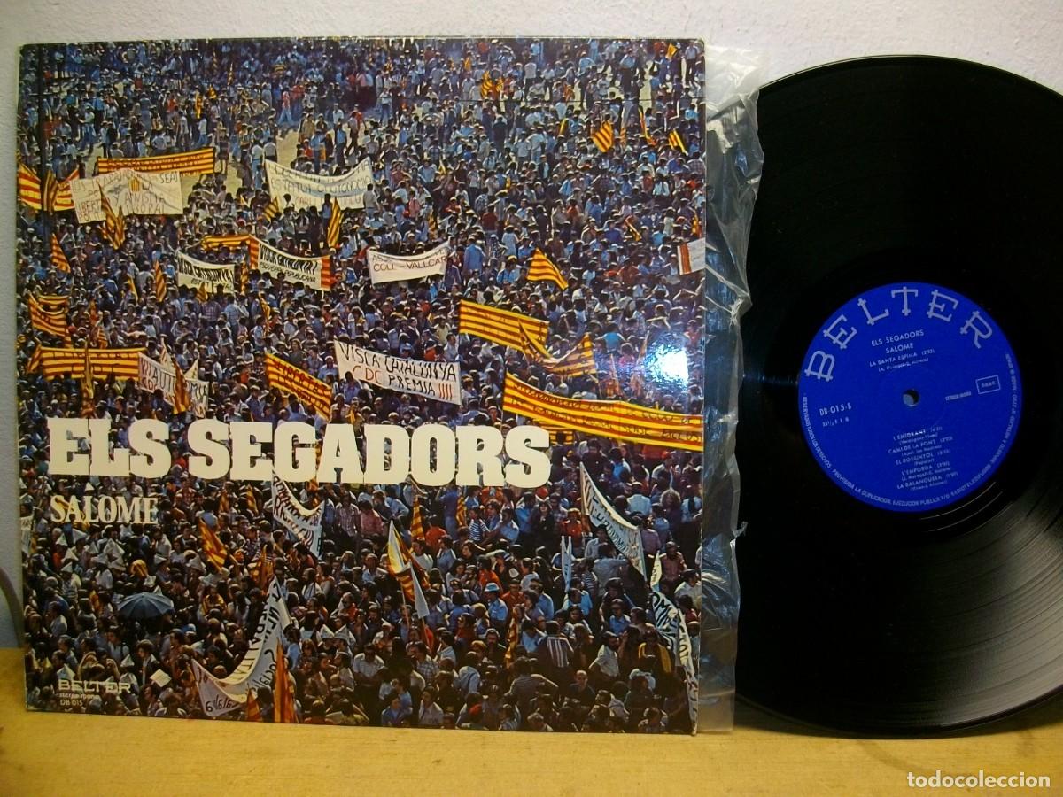 Discos de vinilo: Salom&eacute; &ndash; Els Segadors LP - Foto 1
