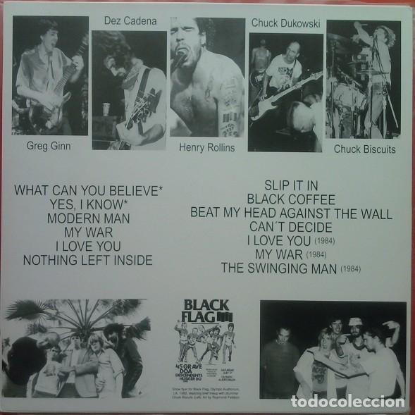 Discos de vinilo: Black Flag &ndash; Pre-&rdquo;My War&rdquo; Demos 1982 - LP - Foto 2