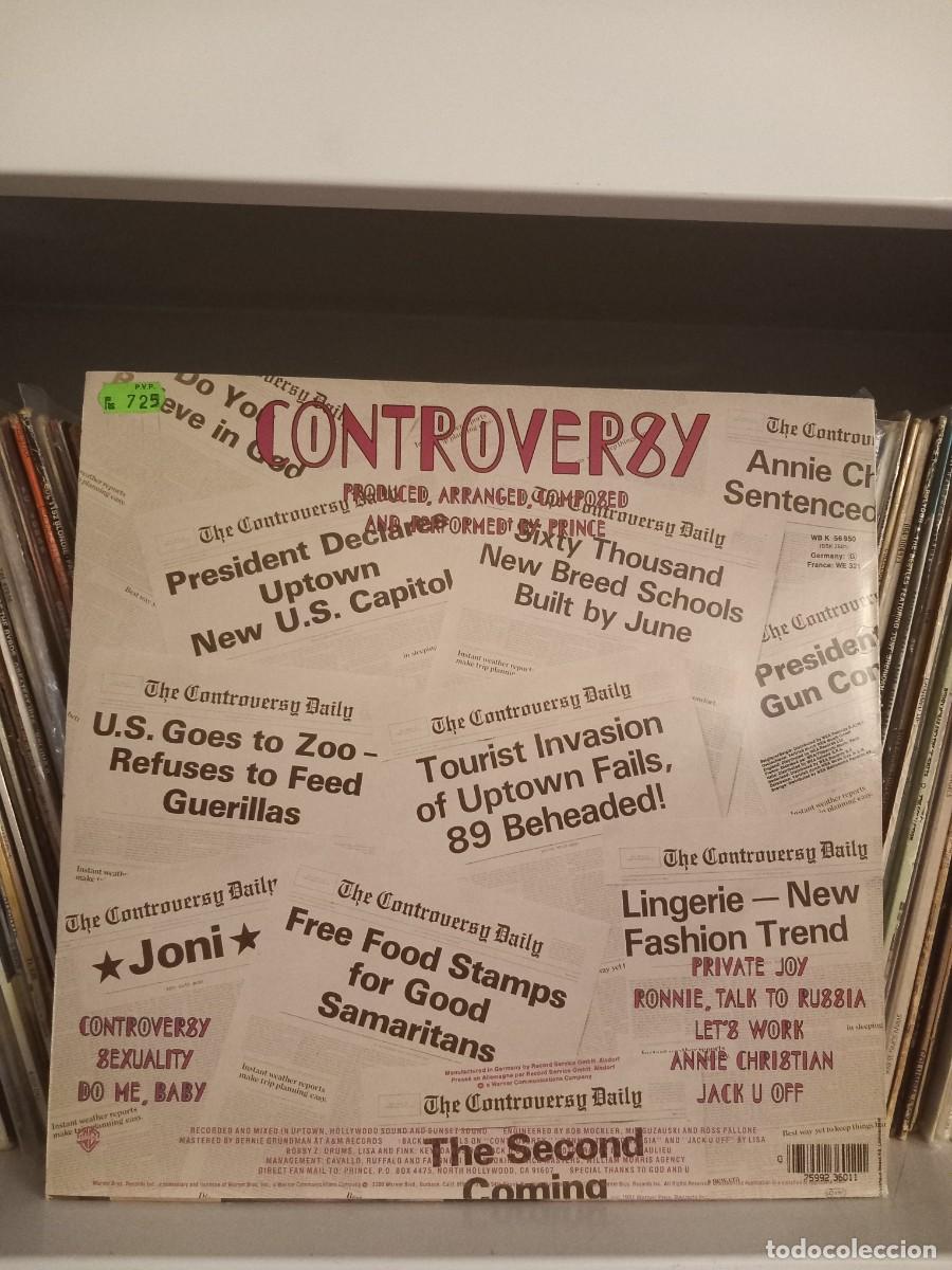 Discos de vinilo: Prince &lrm;&ndash; Controversy - Foto 2