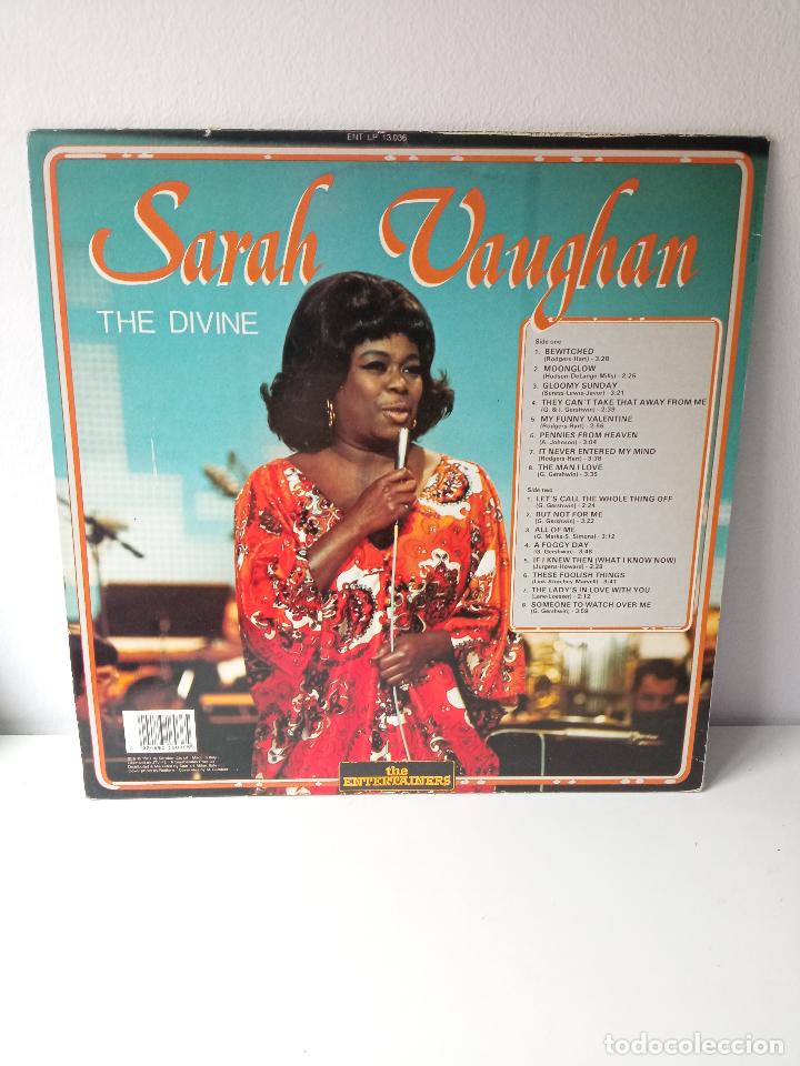 Discos de vinilo: Sarah Vaughan &lrm;&ndash; The Divine - Foto 2