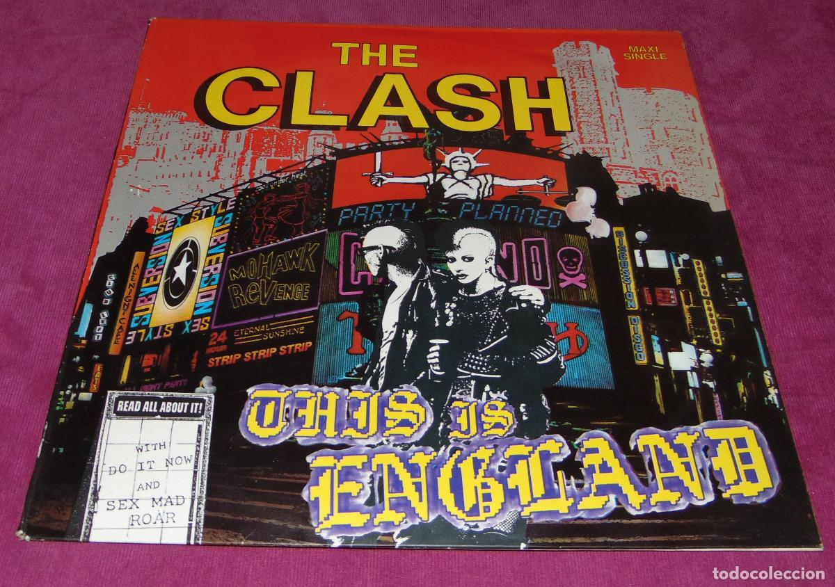 Discos de vinilo: The Clash &ndash; This Is England - MAXISINGLE 1985 - Foto 1