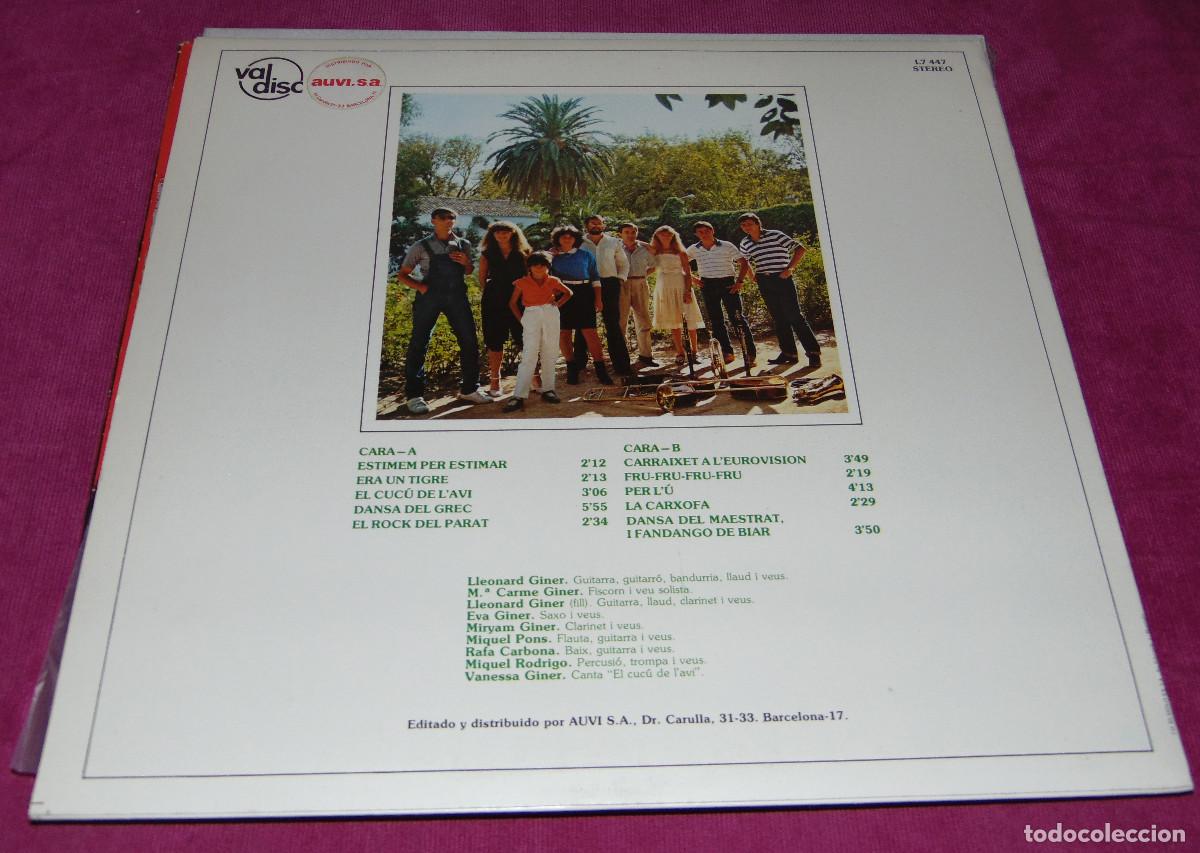 Discos de vinilo: Carraixet &ndash; Estimem Per Estimar - LP 1983 - Foto 2