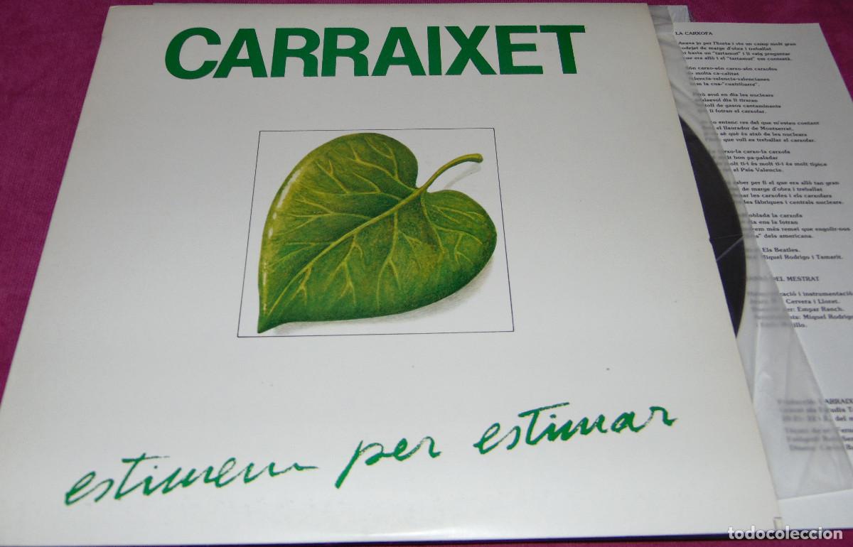 Discos de vinilo: Carraixet &ndash; Estimem Per Estimar - LP 1983 - Foto 3