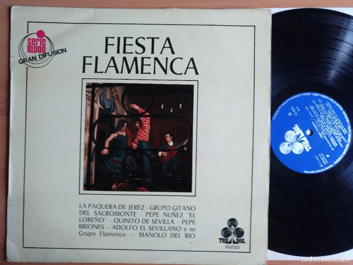 Discos de vinilo: FIESTA FLAMENCA . LP TREBOL - Foto 1