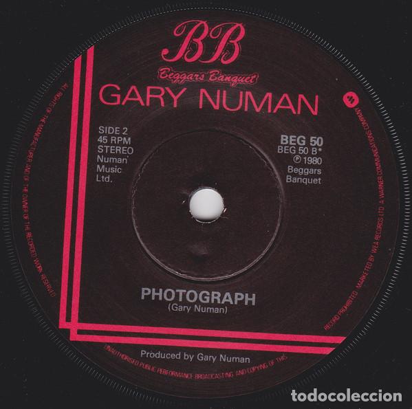 Discos de vinilo: Gary Numan &ndash; This Wreckage 7 single UK - Foto 4