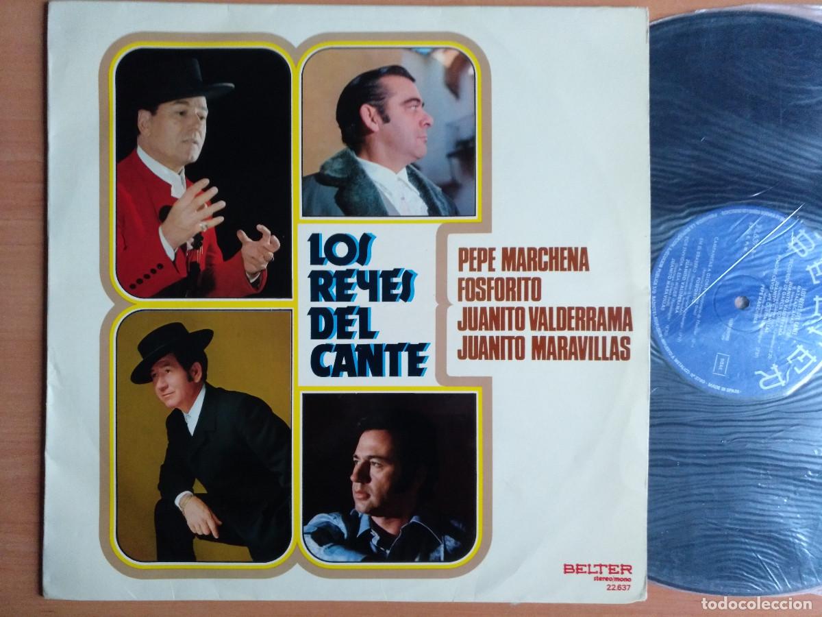 Discos de vinilo: LOS REYES DEL CANTE LP - Foto 1