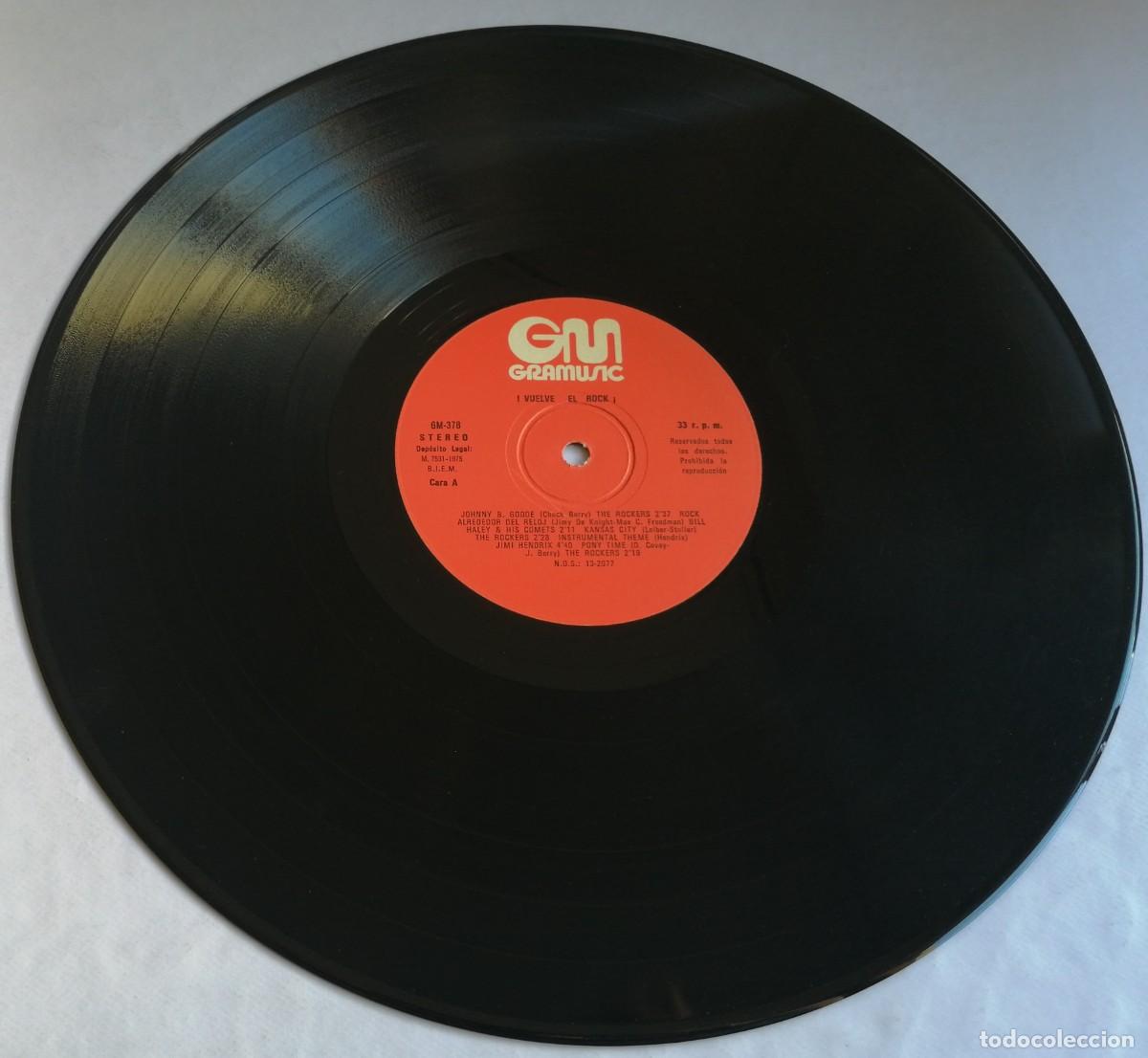 Discos de vinilo: &iexcl;Vuelve El Rock!, Gramusic GM-378 - Foto 3