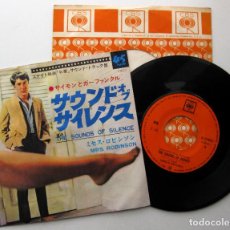 Discos de vinilo: SIMON & GARFUNKEL - THE SOUNDS OF SILENCE (EL GRADUADO) - SINGLE CBS 1968 JAPAN JAPON BPY