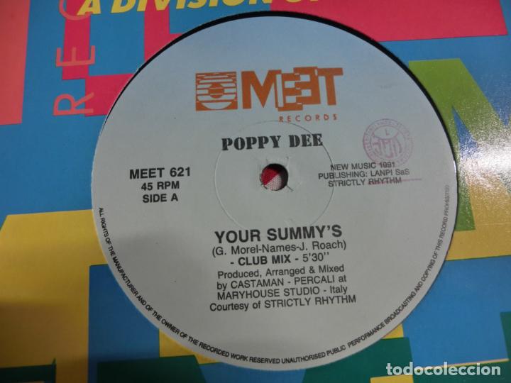 Discos de vinilo: Poppy Dee - Your Summys - Foto 2