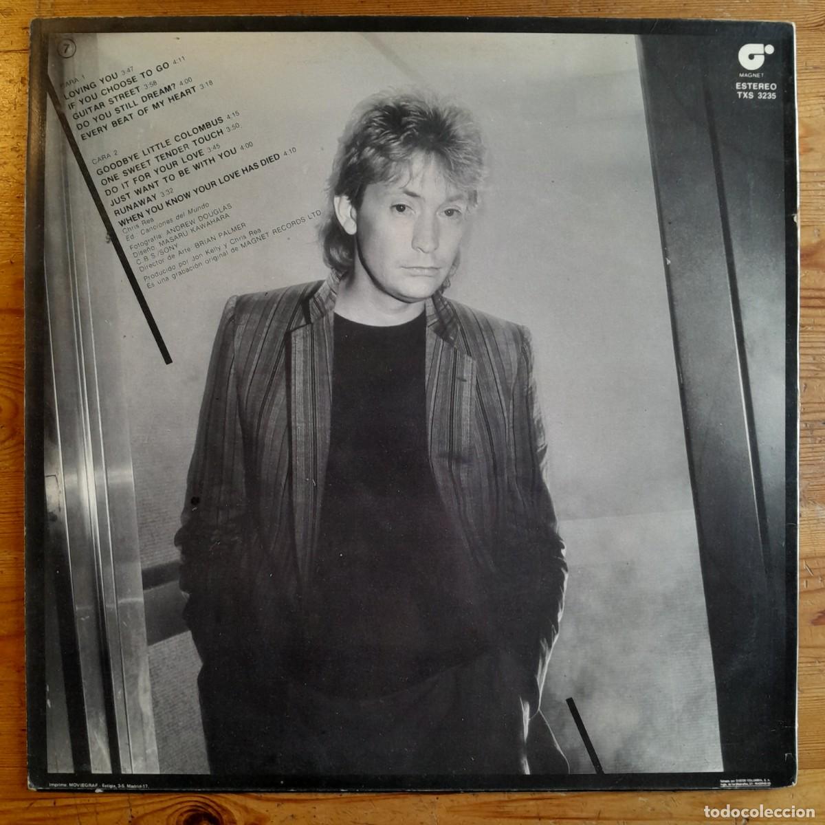 Discos de vinilo: CHRIS REA : CHRIS REA [MAGNET - ESP 1981] LP - Foto 2