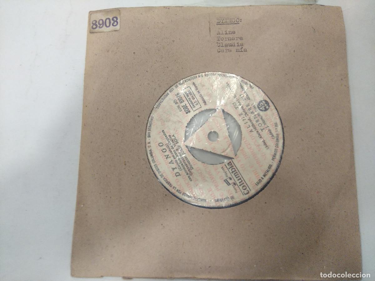 Discos de vinilo: DYANGO/ALINE/SINGLE PROMOCIONAL NO VENDIBLE. - Foto 1