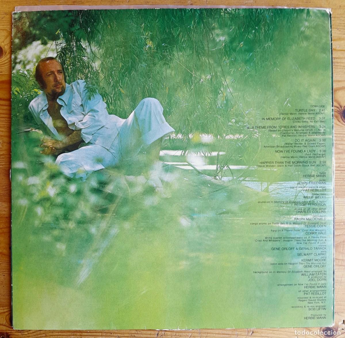 Discos de vinilo: HERBIE MANN : TURTLE BAY [ATLANTIC - UK 1973] LP - Foto 3