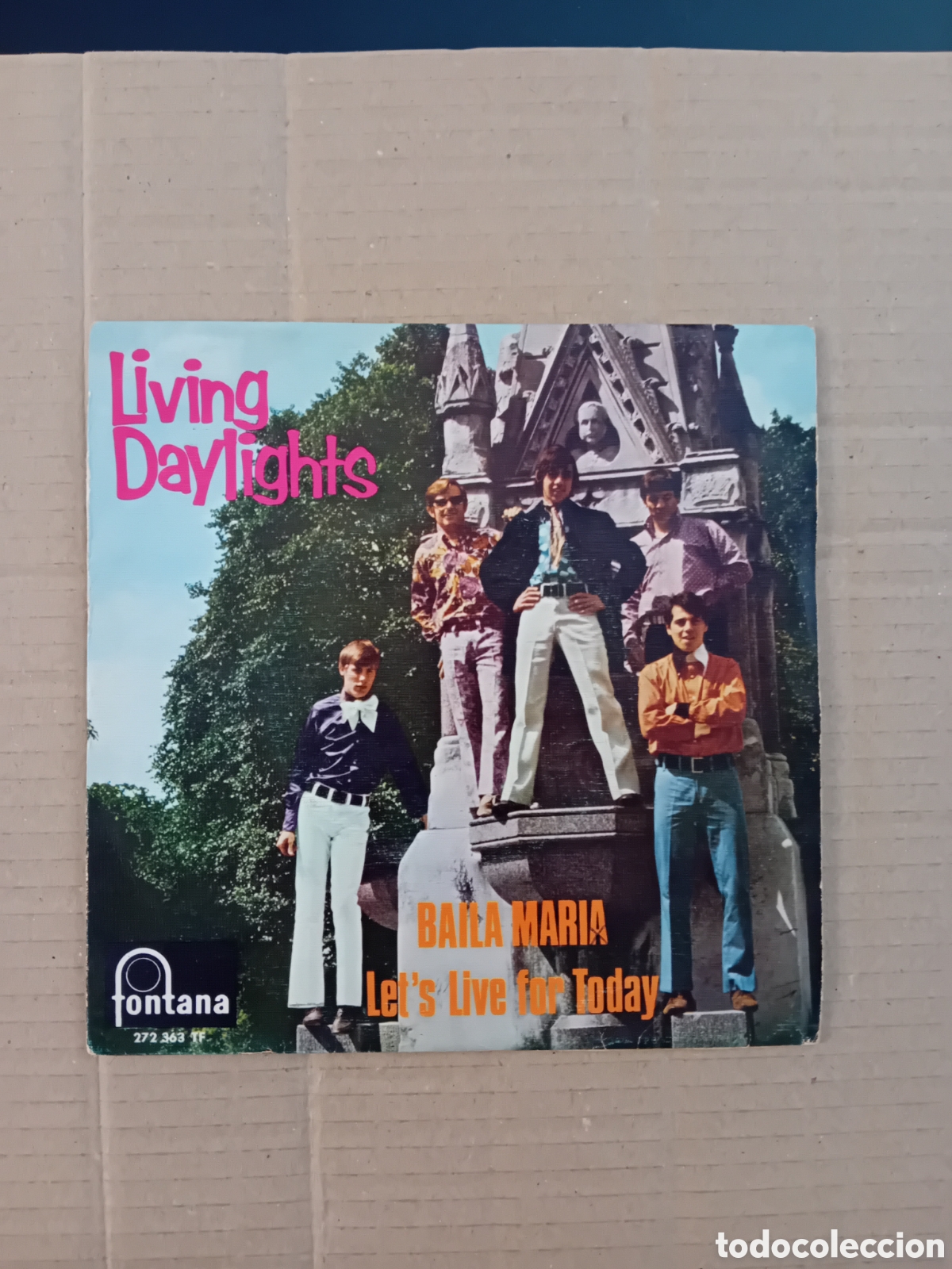 Discos de vinilo: LIVING DAYLIGHTS. BAILA MARIA - Foto 1