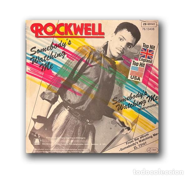 Discos de vinilo: Rockwell &ndash; Somebodys Watching Me Single 7&rdquo; - Foto 1