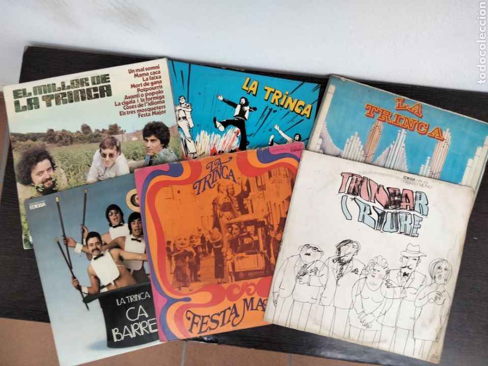Discos de vinilo: Lote Vinilos de la Trinca - Foto 1