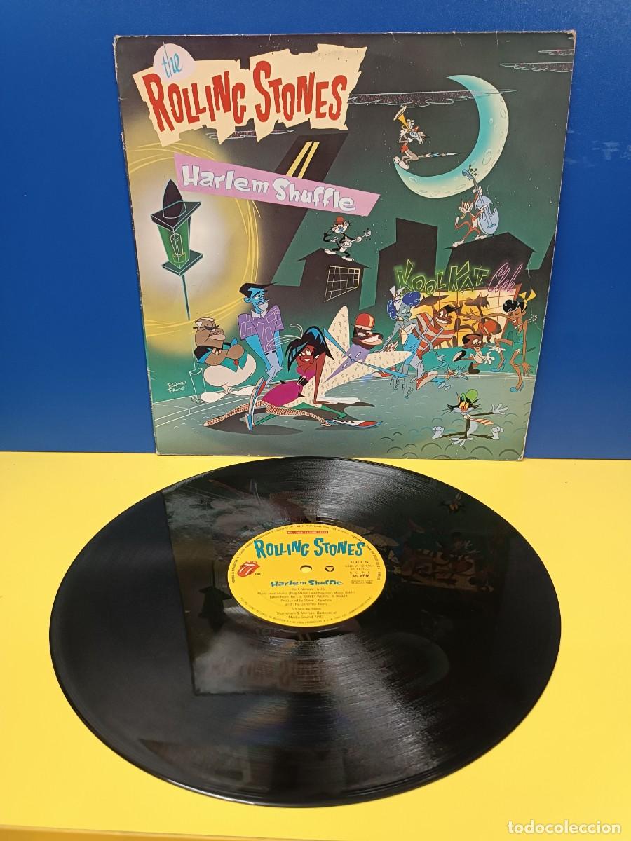 Discos de vinilo: THE ROLLING STONES - HARLEM SHUFFLE - DISCO DE VINILO - Foto 1