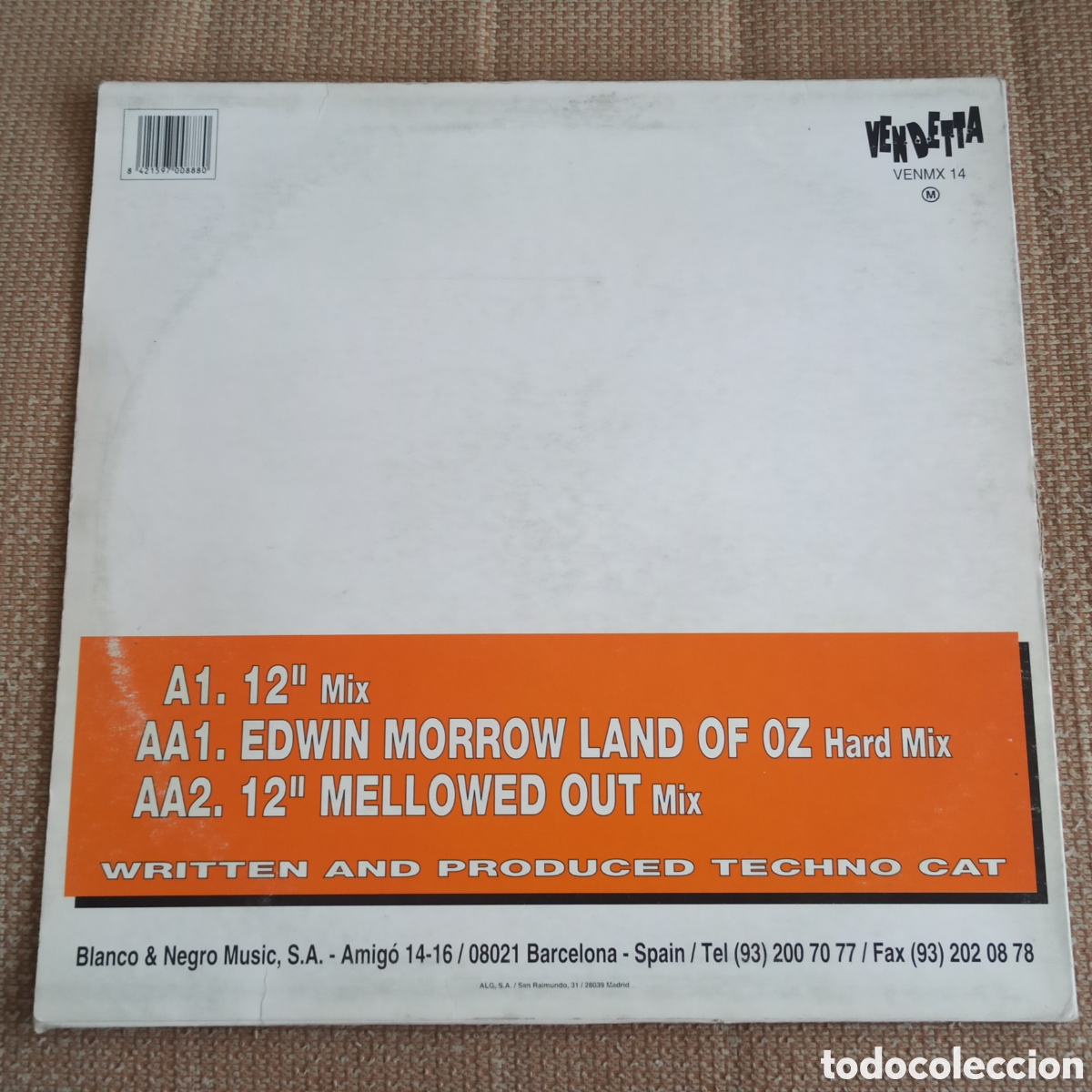Discos de vinilo: Technocat - Bounce (12&rdquo;) - Foto 2