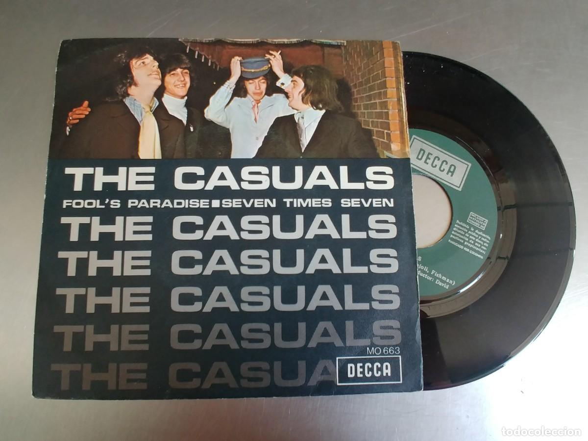 Discos de vinilo: THE CASUALS-SINGLE FOOL&acute;S PARADISE - Foto 1