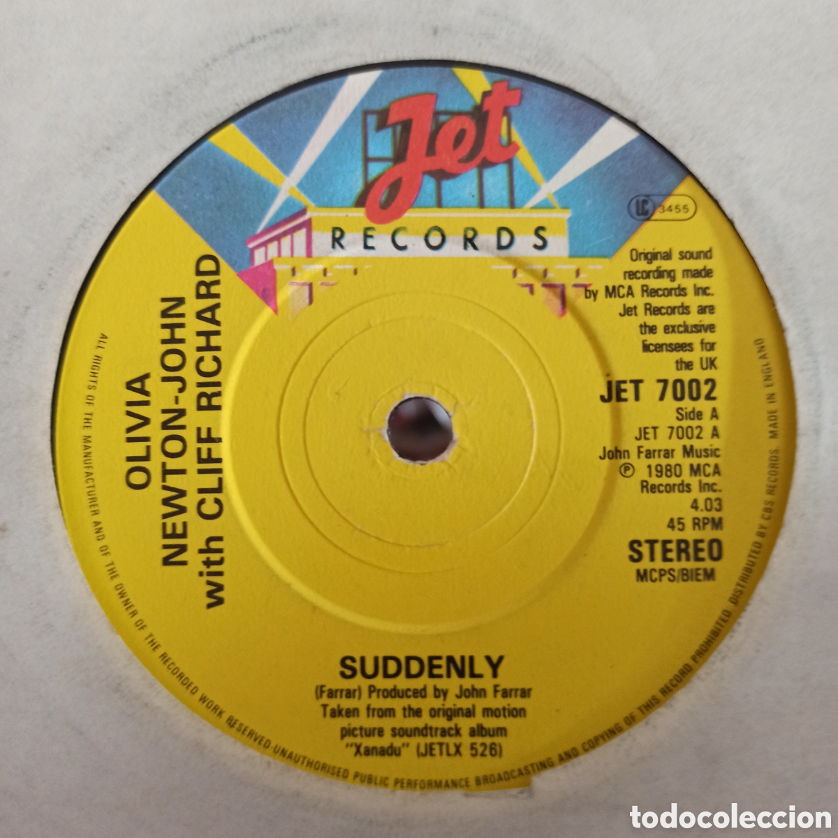 Discos de vinilo: Olivia Newton-John With Cliff Richard &ndash; Suddenly - Foto 1