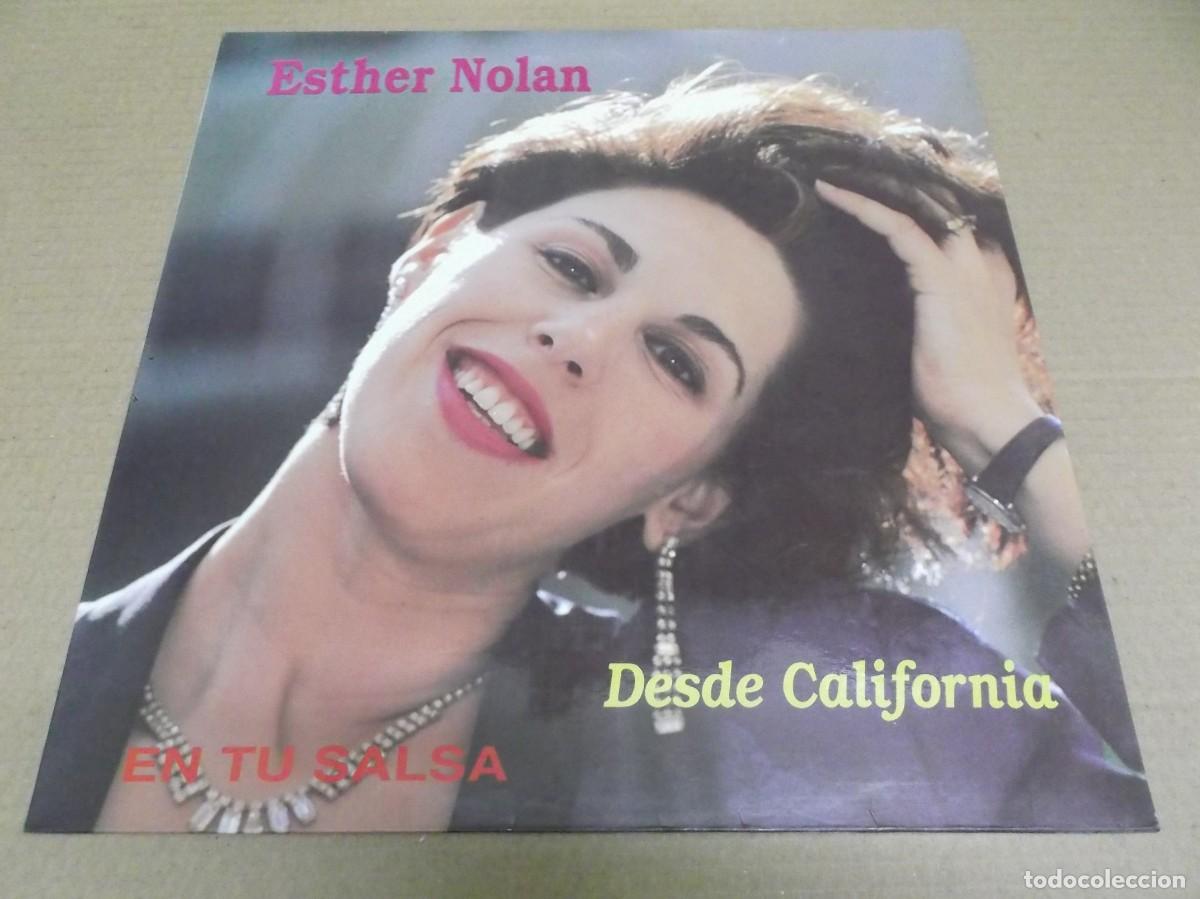 Discos de vinilo: ESTHER NOLAN (LP) DESDE CALIFORNIA EN TU SALSA A&Ntilde;O 1992