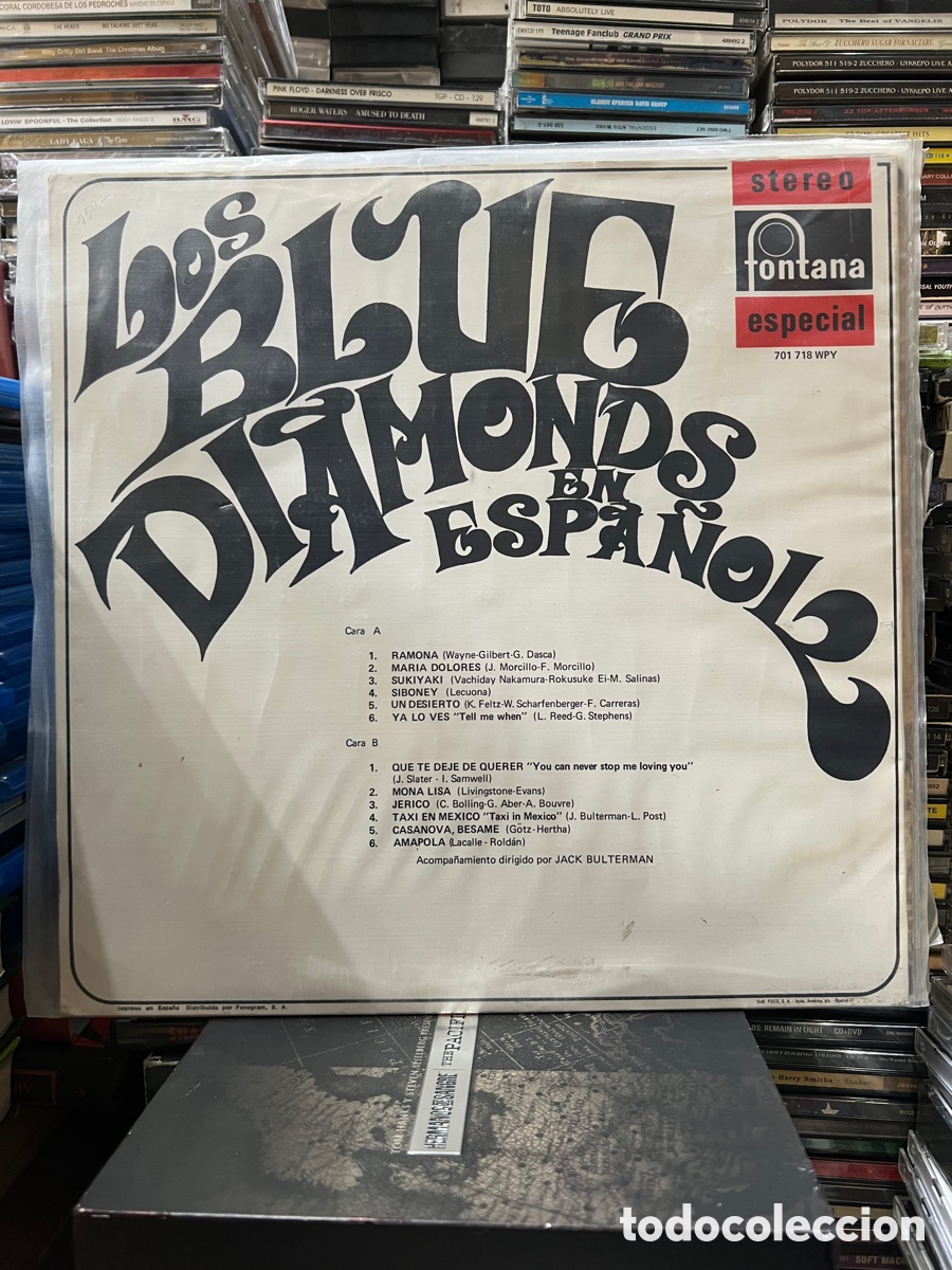 Discos de vinilo: Los blue diamonds en espa&ntilde;ol - Foto 2