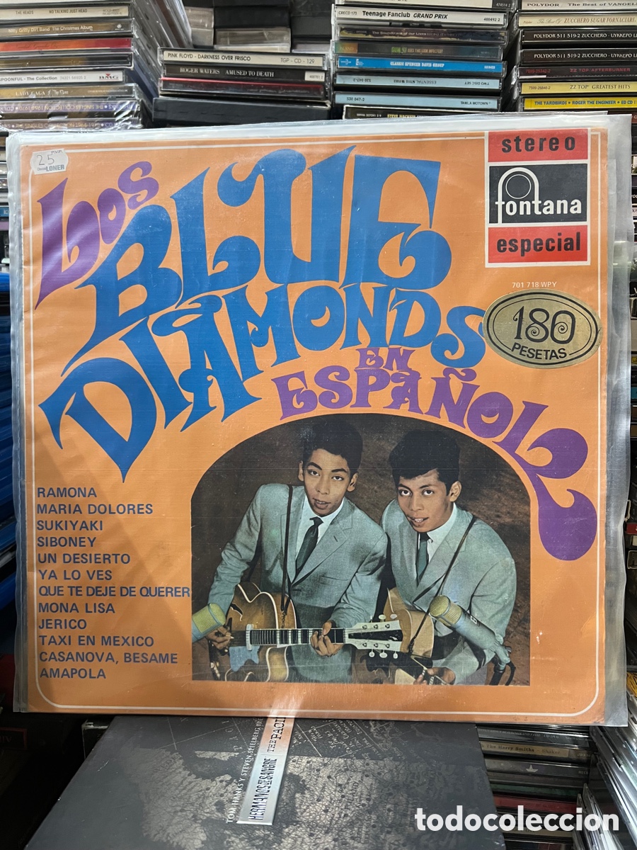 Discos de vinilo: Los blue diamonds en espa&ntilde;ol - Foto 1